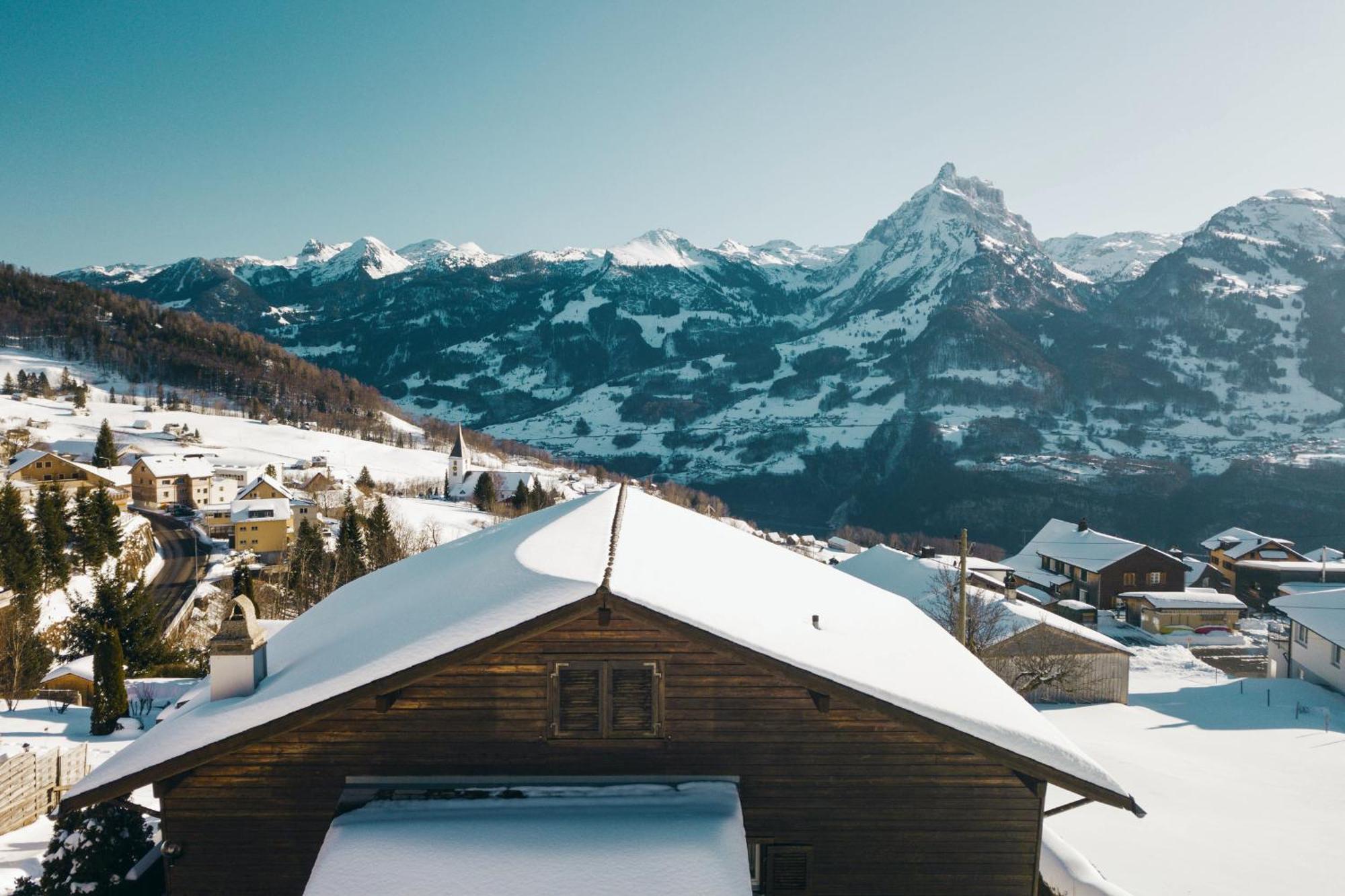 Apartment Im Chalet Biodola Amden Bagian luar foto