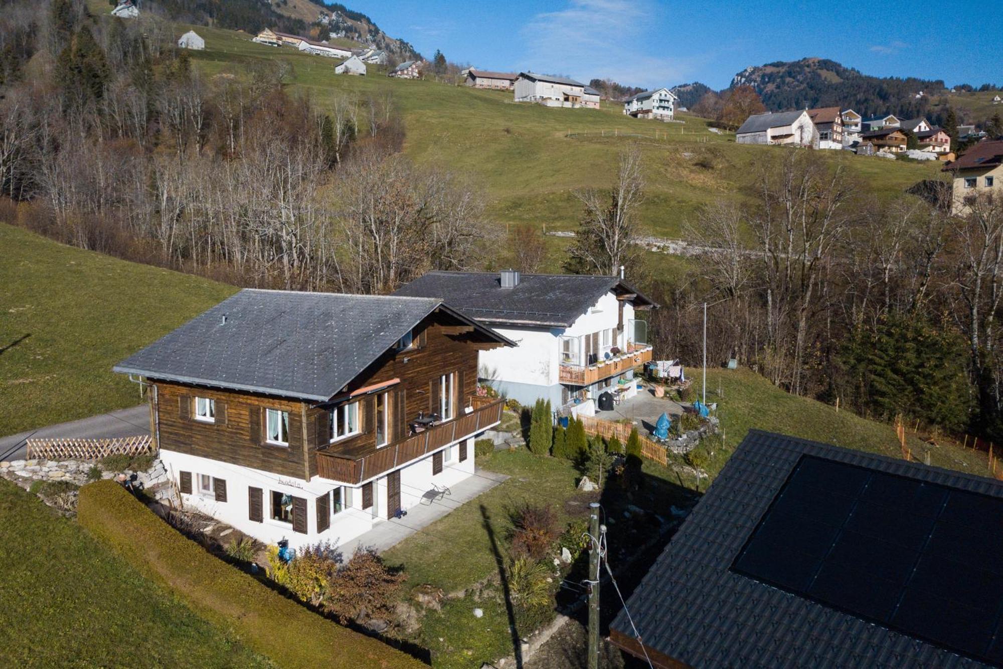 Apartment Im Chalet Biodola Amden Bagian luar foto